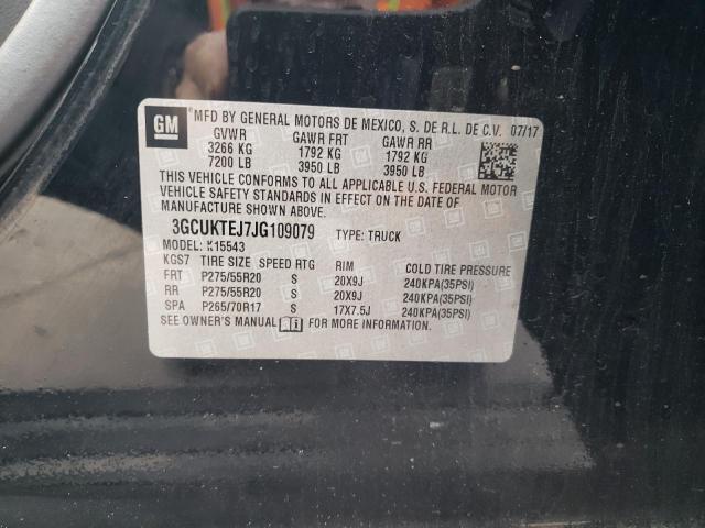 2018 CHEVROLET SILVRDO LT 3GCUKTEJ7JG109079