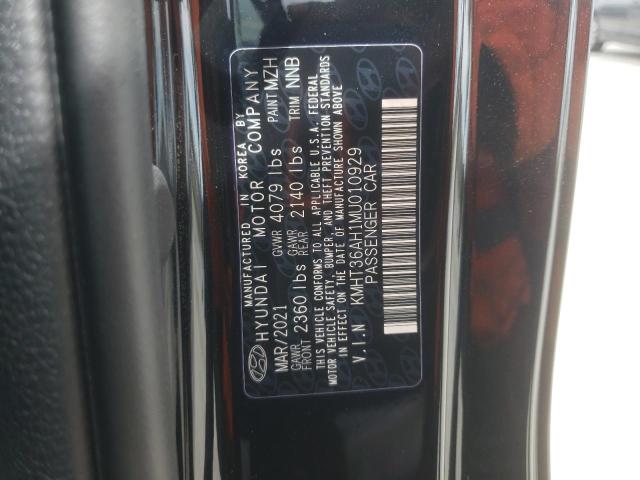 2021 HYUNDAI VELOSTER N KMHT36AH1MU010929