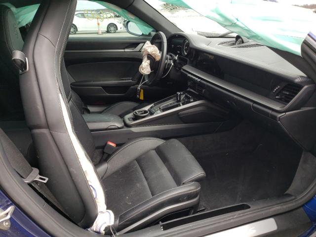 PORSCHE 911 2020 BLUE Photo 5