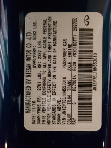 2017 INFINITI Q60 PREMIU JN1EV7EL1HM553010