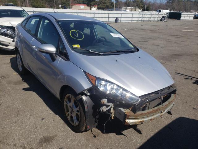 Salvage cars for sale from Copart Exeter, RI: 2015 Ford Fiesta SE
