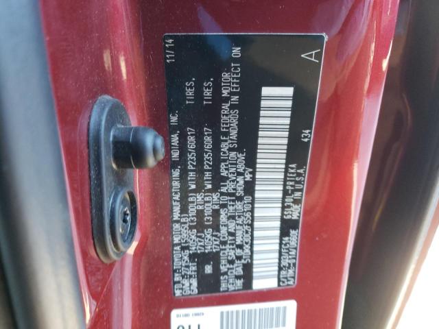 2015 TOYOTA SIENNA LE - 5TDKK3DC2FS561010