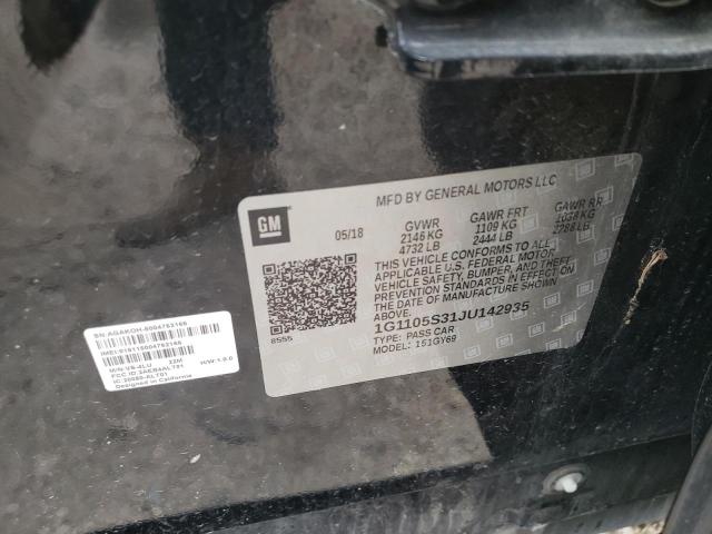 Фото: 1G1105S31JU142935 - 10