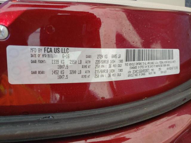 2017 CHRYSLER PACIFICA L 2C4RC1GG6HR528571