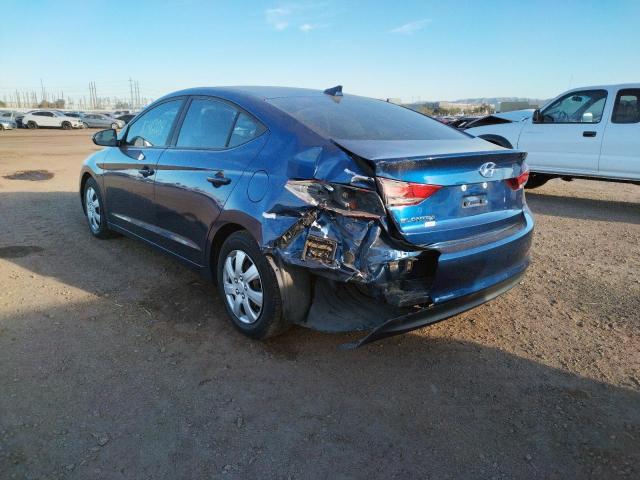 2017 HYUNDAI ELANTRA SE 5NPD74LF2HH092635