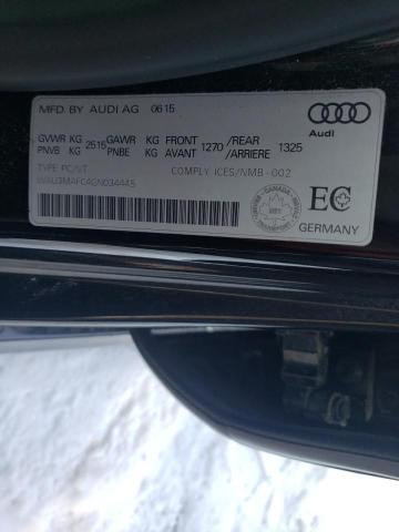 2016 AUDI A7 QUATTRO WAU3MAFC4GN034445
