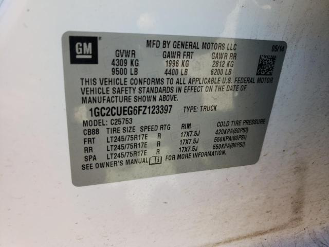 2015 CHEVROLET SILVRDO LT 1GC2CUEG6FZ123397