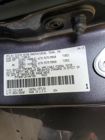 5TFBW5F12FX467201 Toyota Tundra Dou 2015. Фото: 9