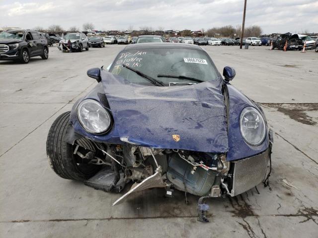PORSCHE 911 2020 BLUE Photo 9