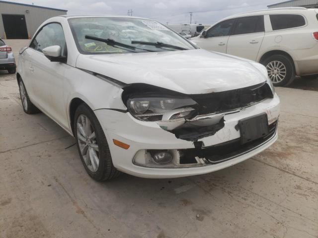 Salvage cars for sale from Copart Oklahoma City, OK: 2014 Volkswagen EOS Komfor