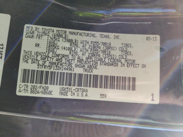 2013 TOYOTA TUNDRA DOU - 5TFRY5F13DX144961