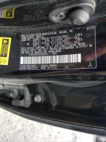 5TDZK3EH0CS065031 Toyota Highlander 2012. Фото: 9