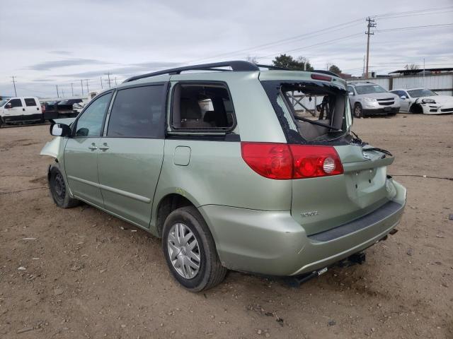 TOYOTA SIENNA CE 2008 green  gas 5TDZK23C48S142248 photo #4