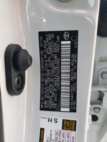 2021 TOYOTA COROLLA LE - JTDEAMDE1MJ007992
