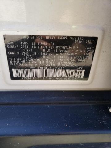4S4BRBDCXE3246912 Subaru Outback 2. 2014. Фото: 9