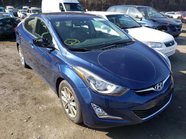 5NPDH4AE6FH549404 Hyundai Elantra Se 2015