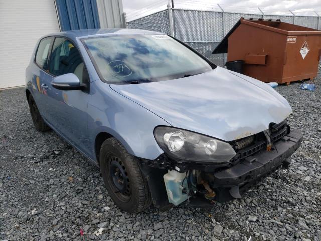 Salvage cars for sale from Copart Elmsdale, NS: 2010 Volkswagen Golf