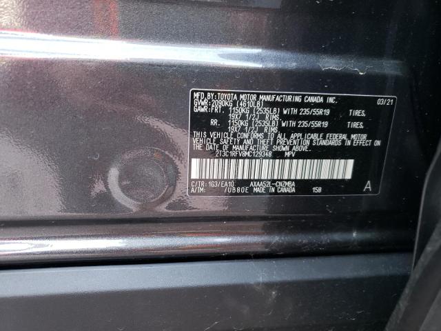 2021 TOYOTA RAV4 XLE P - 2T3C1RFV8MC129348