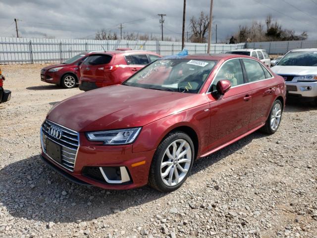 WAUENAF41KN018999 Audi A4 Premium 2019. Фото: 1