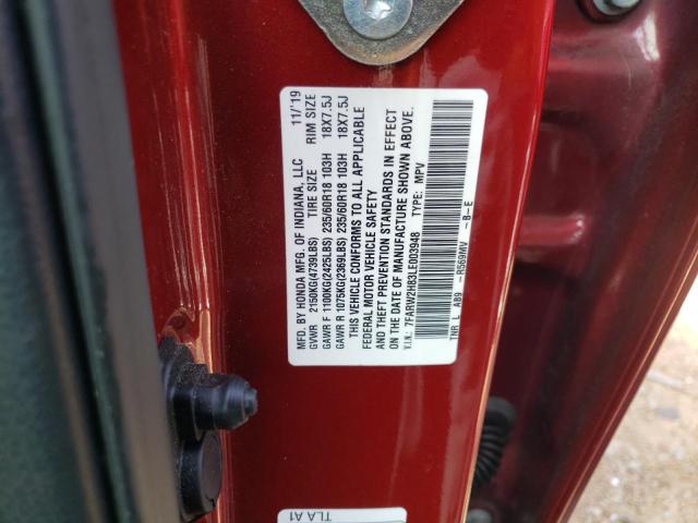 7FARW2H83LE003948 Honda Cr-V Exl 2020. Фото: 9