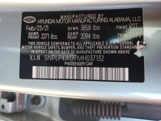 2021 HYUNDAI ELANTRA LI - 5NPLP4AG7MH037132