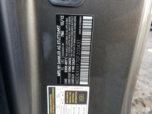WDDKK5KF7DF203431 Mercedes-Benz E 350 2013. Фото: 9