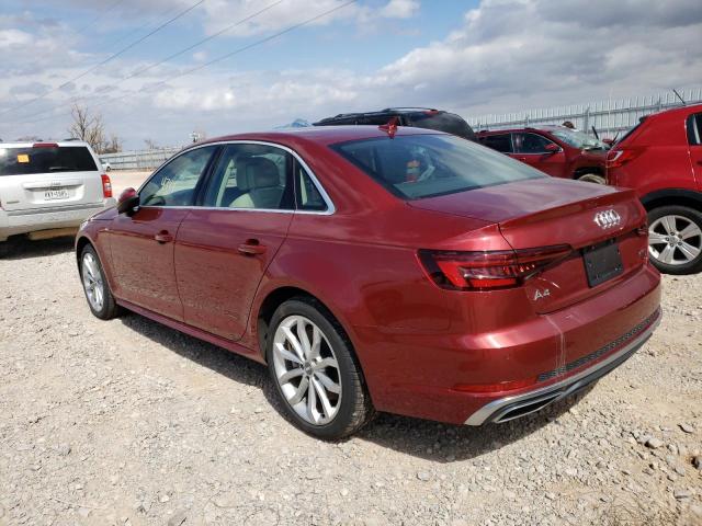 WAUENAF41KN018999 Audi A4 Premium 2019. Фото: 2