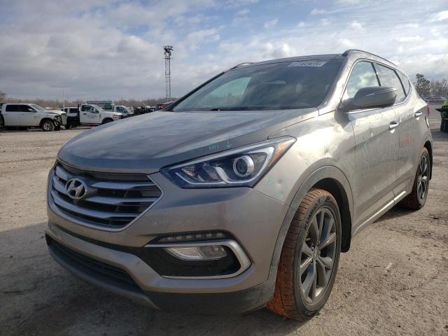 5XYZW4LA0JG567984 Hyundai Santa Fe S 2018. Фото: 1