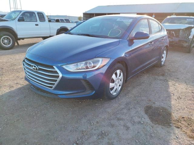 2017 HYUNDAI ELANTRA SE 5NPD74LF2HH092635