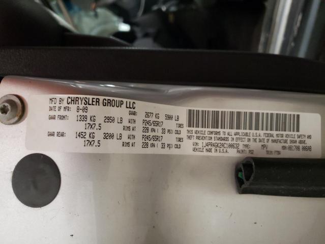 2010 JEEP GRAND CHER - 1J4PR4GK2AC100632