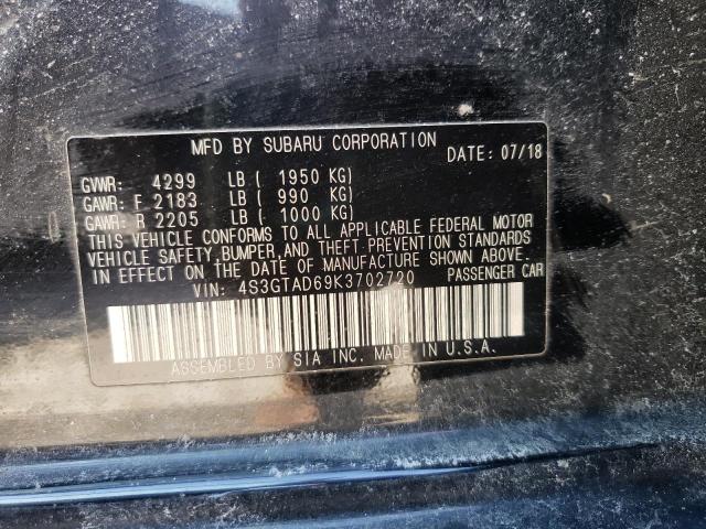4S3GTAD69K3702720 Subaru Impreza Pr 2019. Фото: 9