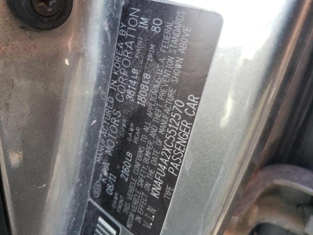 2012 KIA FORTE EX - KNAFU4A2XC5512570