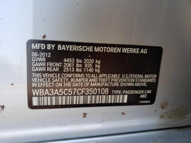 2012 BMW 328 I - WBA3A5C57CF350108