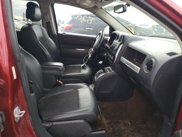 VIN: 1C4NJDEB4GD594230 Auction: COPART Lot: 38900362 Location: LA - NEW ORLEANS 1C4NJDEB4GD594230 JEEP COMPASS 2016 RED Photo 5