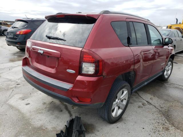 VIN: 1C4NJDEB4GD594230 Auction: COPART Lot: 38900362 Location: LA - NEW ORLEANS 1C4NJDEB4GD594230 JEEP COMPASS 2016 RED Photo 4