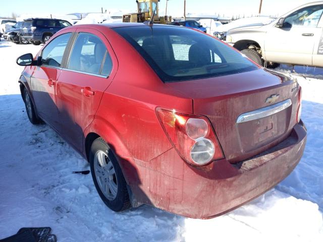 1G1JC5SH4C4223000 Chevrolet Sonic Lt 2012. Фото: 2