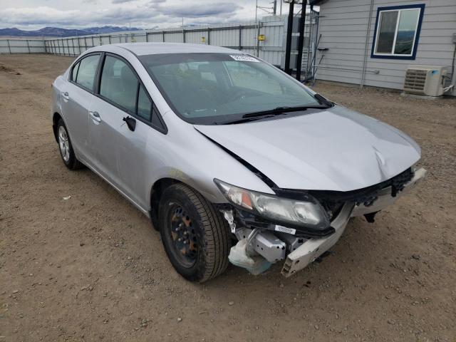 Salvage cars for sale from Copart Helena, MT: 2014 Honda Civic LX