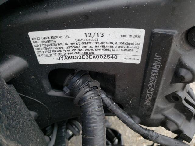 2014 YAMAHA FZ09 JYARN33E3EA002548
