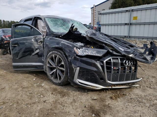 Salvage cars for sale from Copart Mendon, MA: 2022 Audi SQ7 Premium