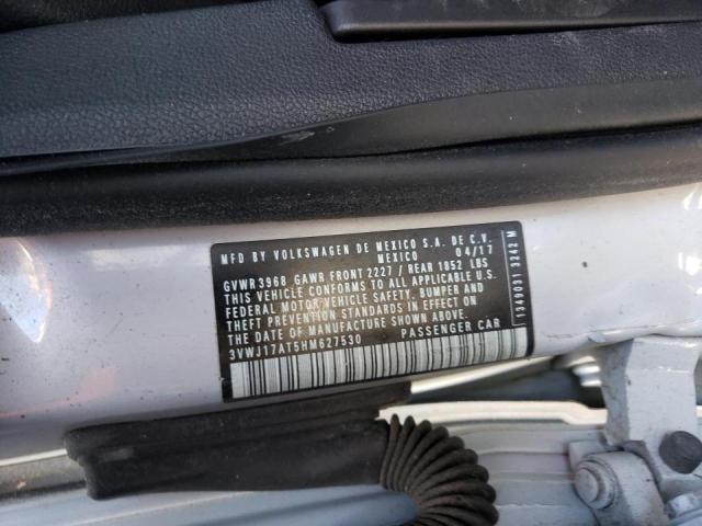 2017 VOLKSWAGEN BEETLE SE 3VWJ17AT5HM627530