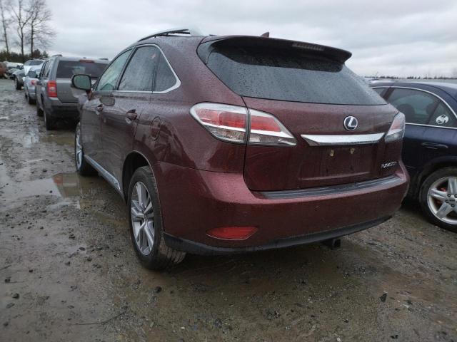 2015 LEXUS RX 450H 2T2BC1BAXFC009584