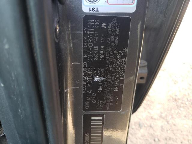 KNAFU4A20D5698895 Kia Forte Ex 2013. Фото: 9