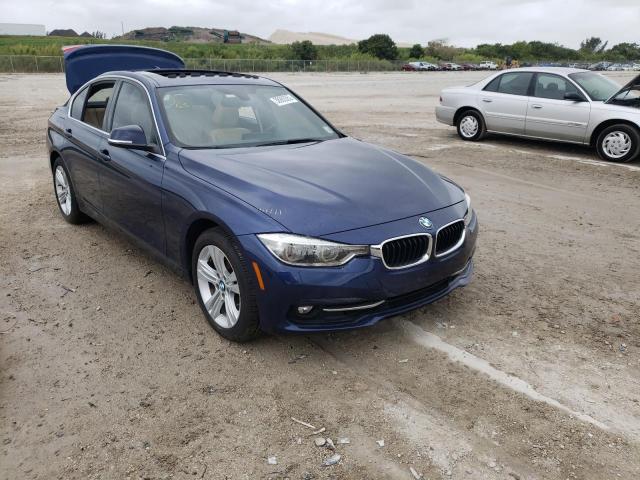 Flood-damaged cars for sale at auction: 2017 BMW 330 XI