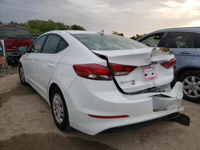 2018 HYUNDAI ELANTRA SE 5NPD74LF2JH388776