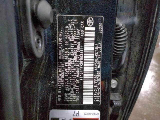 4T1BF1FK9FU034411 Toyota Camry Le 2015. Фото: 9