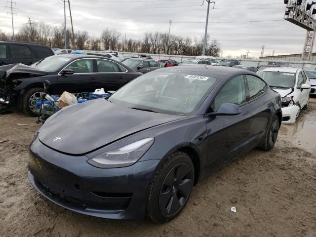 2022 TESLA 3 5YJ3E1EBXNF106432