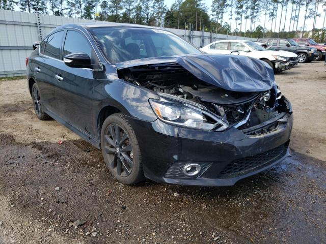 Salvage cars for sale from Copart Harleyville, SC: 2017 Nissan Sentra SR