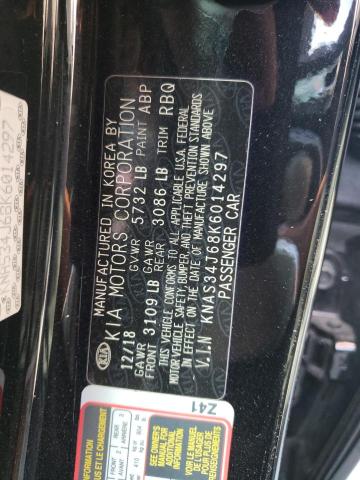 2019 KIA K900 LUXUR KNAS34J68K6014297
