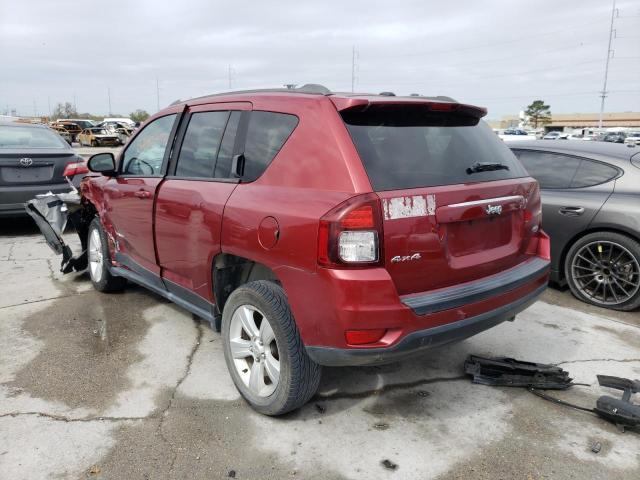 VIN: 1C4NJDEB4GD594230 Auction: COPART Lot: 38900362 Location: LA - NEW ORLEANS 1C4NJDEB4GD594230 JEEP COMPASS 2016 RED Photo 3