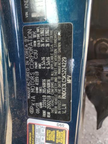 2019 KIA NIRO TOURI KNDCE3LC5K5224229